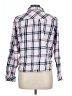 Kensie Plaid Pink Long Sleeve Blouse Size L - photo 2
