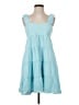 Amanda Uprichard 100% Polyester Solid Blue Casual Dress Size S - photo 1