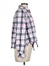 Kensie Plaid Pink Long Sleeve Blouse Size L - photo 4