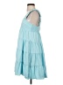 Amanda Uprichard 100% Polyester Solid Blue Casual Dress Size S - photo 5