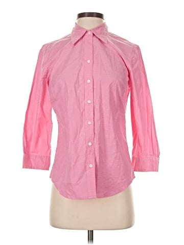 IZOD 3/4 Sleeve Button-Down Shirt (view 1)