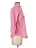 IZOD Pink 3/4 Sleeve Button-Down Shirt Size S - photo 4