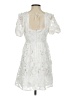 Francesca's 100% Polyester White Cocktail Dress Size S - photo 2