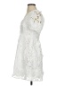 Francesca's 100% Polyester White Cocktail Dress Size S - photo 5