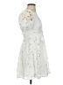 Francesca's 100% Polyester White Cocktail Dress Size S - photo 4