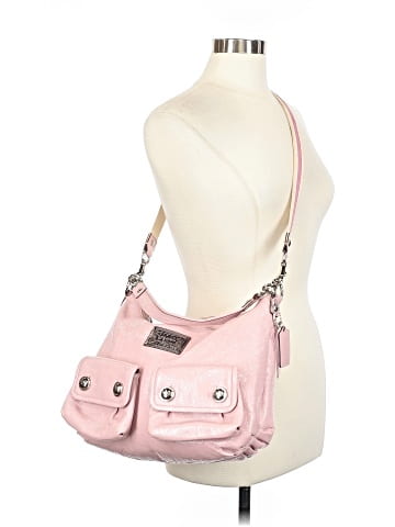 Coach Heart Poppy Leather Crossbody Bag (view 2)