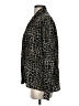 Ann May Animal Print Black Long Sleeve Blouse Size S - photo 5