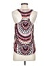 Mara Hoffman Ivory Red Sleeveless Blouse Size XS - photo 2