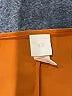 H&M 100% Polyester Solid Orange Casual Dress Size XL - photo 7
