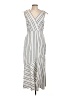 Sam Edelman Stripes Ivory Casual Dress Size 10 - photo 1