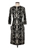 J. McLaughlin Paisley Black Cocktail Dress Size S - photo 1