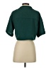 Kirious 100% Polyester Green Short Sleeve Blouse Size S - photo 2