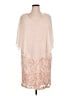 Connected Apparel 100% Polyester Tan Cocktail Dress Size 16 - photo 1