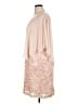 Connected Apparel 100% Polyester Tan Cocktail Dress Size 16 - photo 5