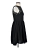 Xhilaration 100% Polyester Solid Black Cocktail Dress Size XS - photo 4