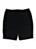 Chico's Solid Black Shorts Size Lg (2) - photo 2
