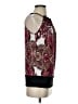 Cache Burgundy Sleeveless Blouse Size S - photo 4