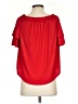Moa Moa Red Short Sleeve Blouse Size S - photo 2