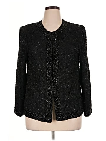 Laurence Kazar New York Silk Blazer (view 1)