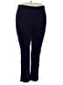 D&Co. Solid Blue Casual Pants Size 22 - photo 1