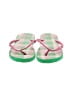 Tommy Hilfiger Plaid Green Flip Flops Size 9 - 10 - photo 2