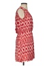 Parker Chevron-herringbone Red Casual Dress Size XS - photo 4