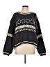 grey BANDIT 100% Polyester Argyle Black Pullover Sweater Size L - photo 1