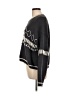 grey BANDIT 100% Polyester Argyle Black Pullover Sweater Size L - photo 5