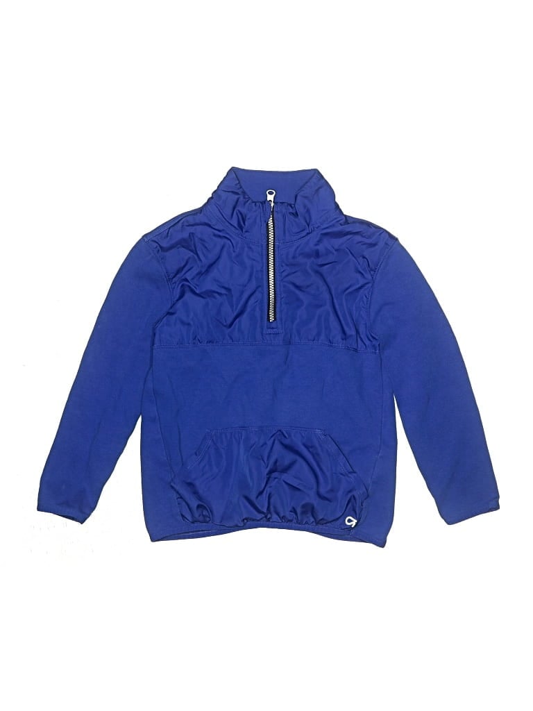 Pre-owned Gap Fit Kids' Pullover Sweater In Blue