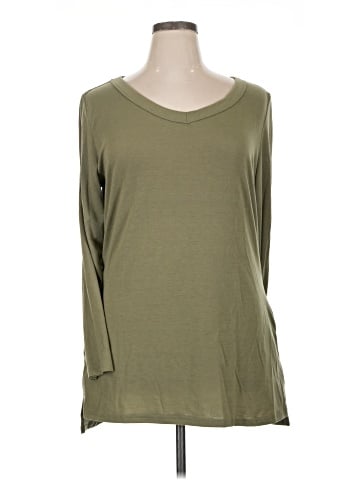 Allegra K 3/4 Sleeve T-Shirt (view 1)