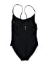 Athleta Solid Black One Piece Swimsuit Size XS (petite) - photo 2