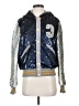 Ashish 100% Polyester Stars Blue Jacket Size XS - photo 1