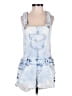 BLUE SPICE Blue Overall Shorts Size 5 - photo 1
