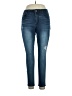 Democracy Solid Blue Jeans Size 14 - photo 1