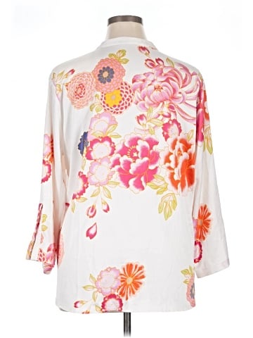 Natori 3/4 Sleeve Blouse (view 2)