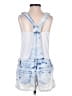 BLUE SPICE Blue Overall Shorts Size 5 - photo 2