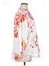 Natori Floral White 3/4 Sleeve Blouse Size XL - photo 4