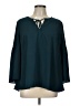 Boden 100% Polyester Teal 3/4 Sleeve Blouse Size 10 - photo 1