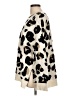 Mud Pie Animal Print Ivory Pullover Sweater Size L - photo 5
