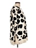 Mud Pie Animal Print Ivory Pullover Sweater Size L - photo 4