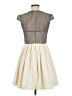 Chi Chi London 100% Polyester Ivory Cocktail Dress Size 8 - photo 2