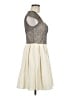 Chi Chi London 100% Polyester Ivory Cocktail Dress Size 8 - photo 4