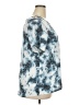 Absolutely Famous Tie-dye Blue Short Sleeve Top Size 2X - photo 4