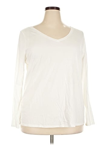 Lane Bryant Long Sleeve T-Shirt (view 1)