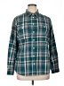 Ridgecut Plaid Teal Long Sleeve Button-Down Shirt Size XL - photo 1