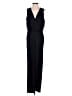 Annie Griffin Solid Black Jumpsuit Size 4 - photo 1