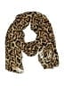 Assorted Brands 100% Polyester Animal Print Tan Scarf One size - photo 1