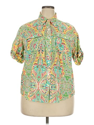 Jones New York Sport Short Sleeve Blouse (view 1)