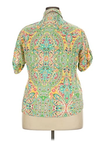 Jones New York Sport Short Sleeve Blouse (view 2)