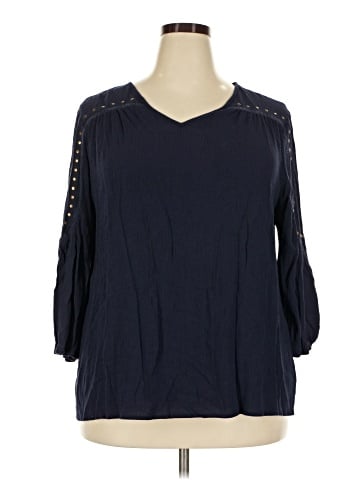 Como Vintage 3/4 Sleeve Blouse (view 1)